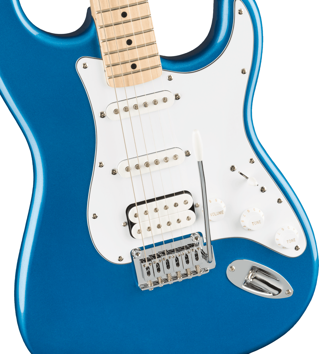 Fender Stratocaster El-gitarr Startpaket (Lake Placid Blue)