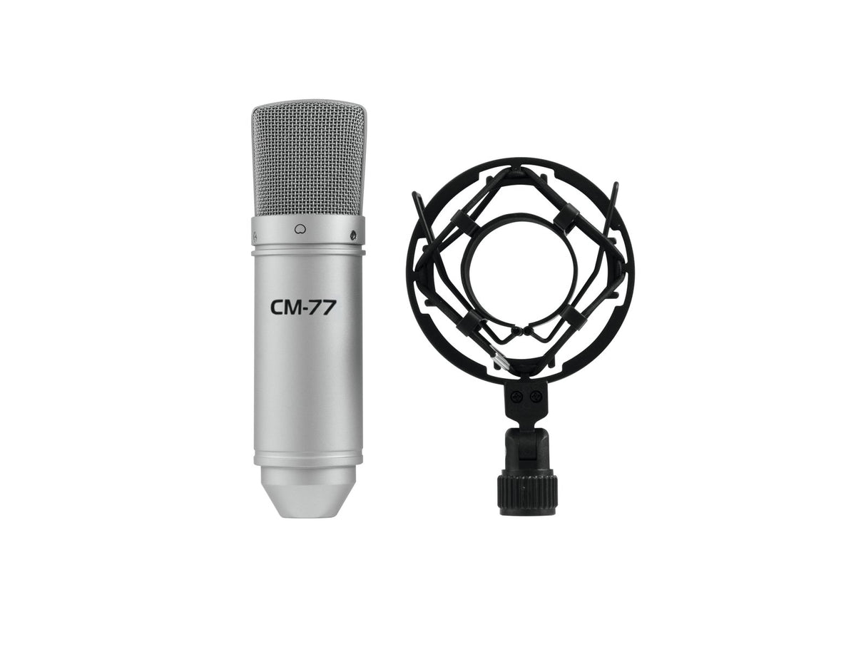 OMNITRONIC MIC CM-77 Studiemikrofon