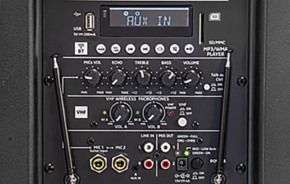 Ibiza bärbar aktiv högtalare, Bluetooth