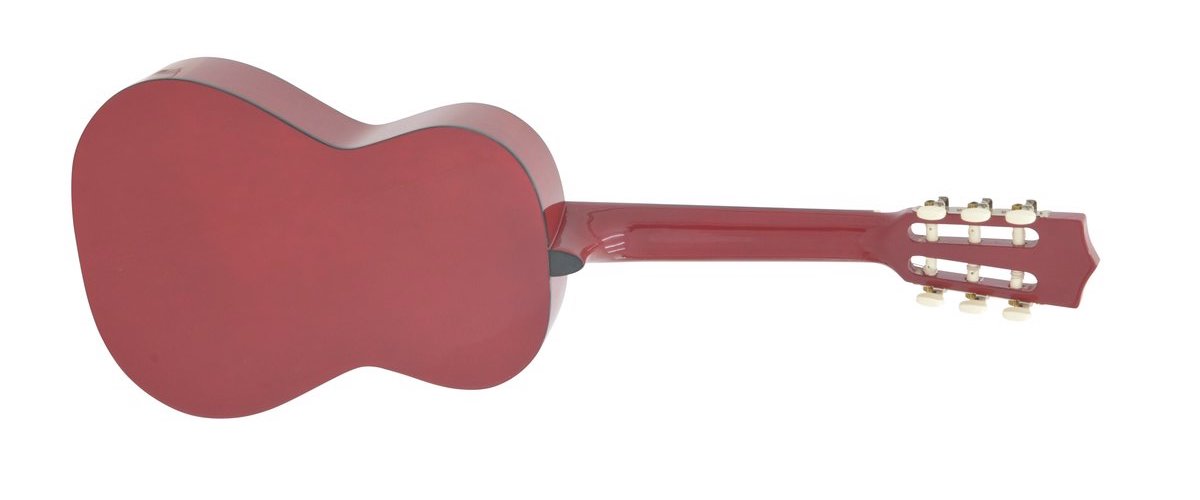 DiMavery AC-303 klassisk spansk gitarr 1/2 (röd)