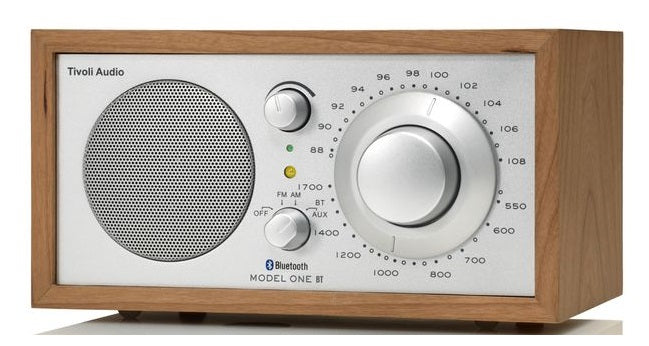 Tivoli Audio Model ONE BT Bluetooth högtalare (Cherry, Silver)