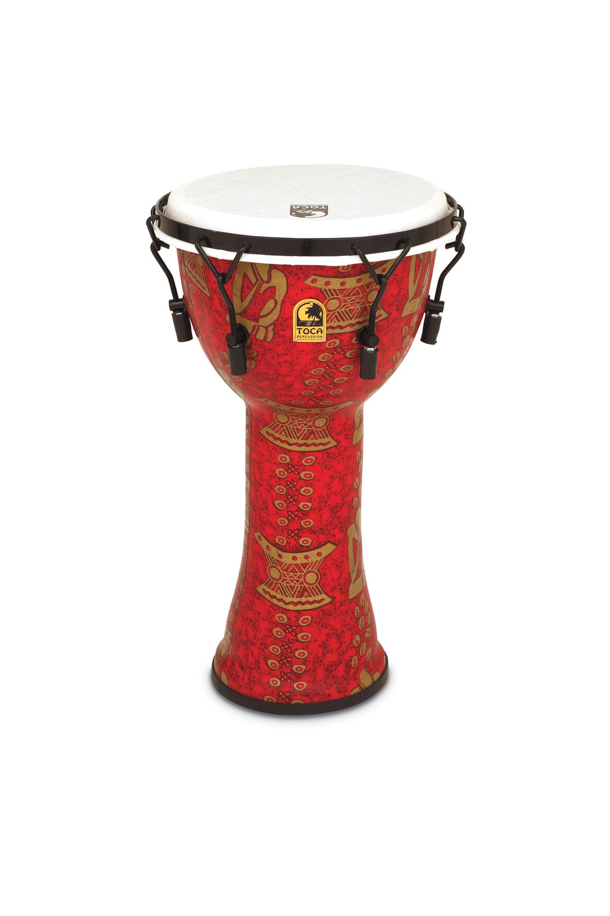 Toca Djembe Freestyle II mekaniskt stämd - Spun Copper (TF2DM-10SC)