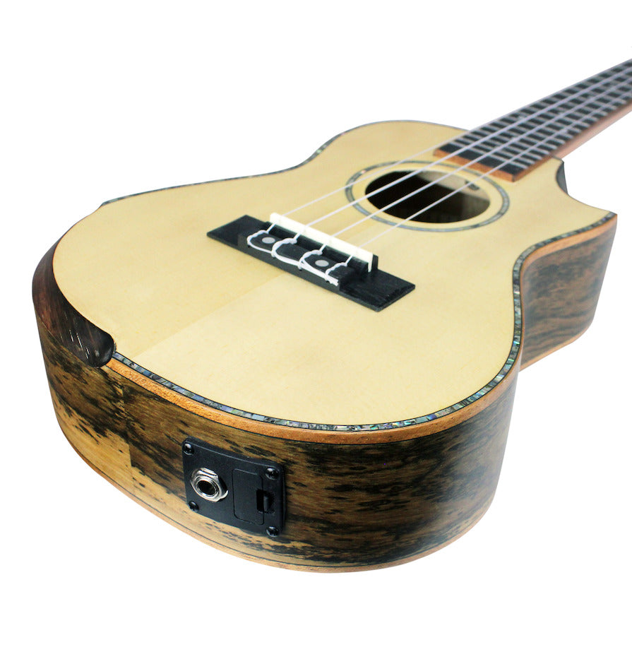 Reno RU380CE Concert Ukulele (naturlig)