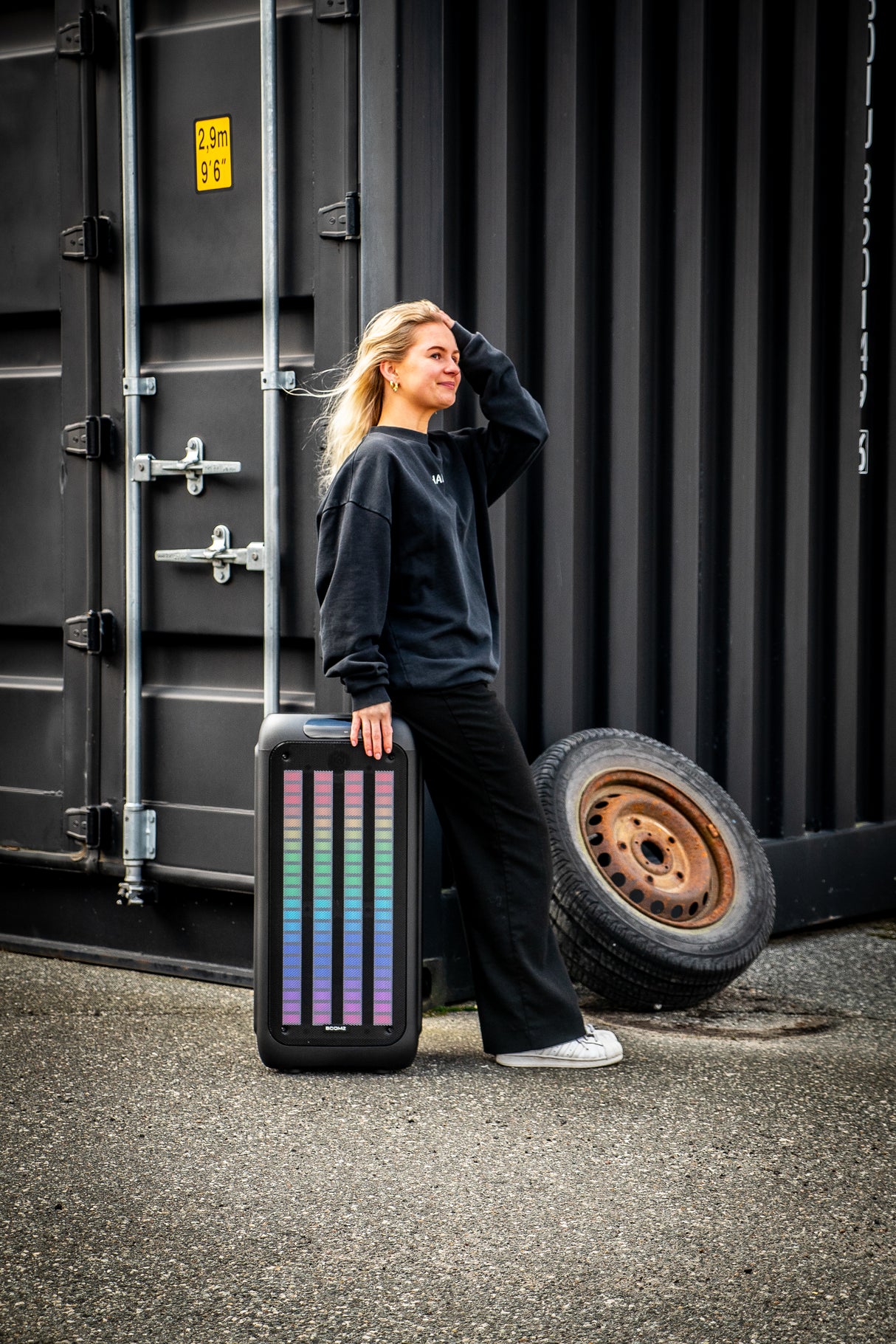 BOOMZ Club Party högtalare med ljus