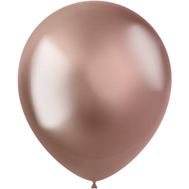 Ballonger 10 st. (Intensivt roséguld, 33cm)