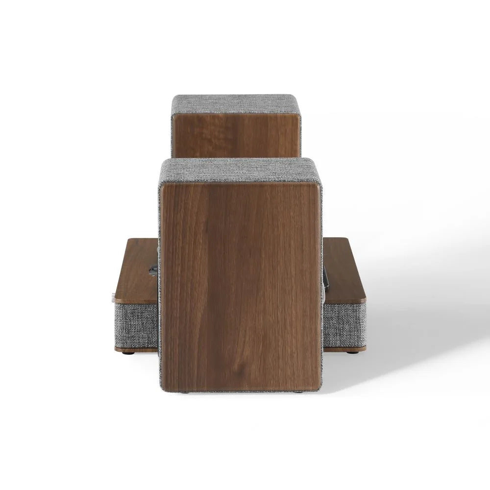 Crosley Arya skivspelare med högtalare, grå