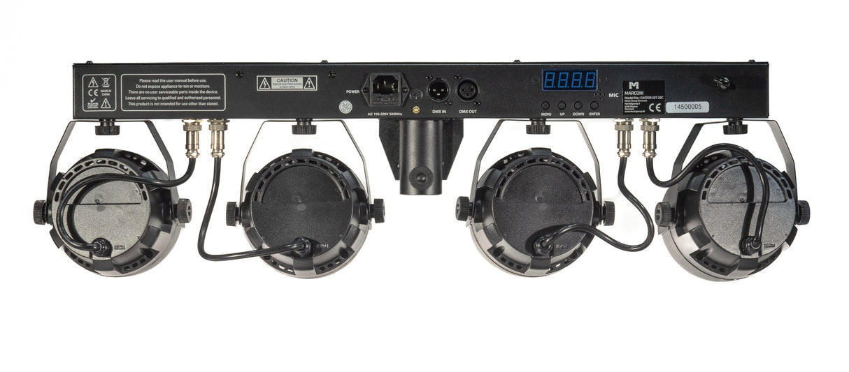 Marconi Castor Party Ljuspaket (RGBW wash)