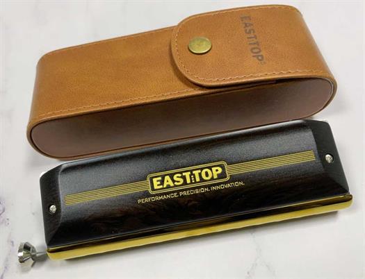 Easttop kromatiskt munspel - EWP-12 WOOD
