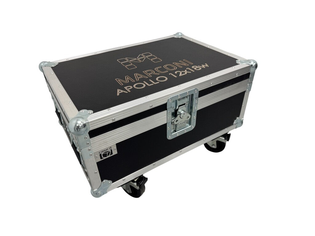 Marconi Flightcase för 4 X Apollo batterilampa