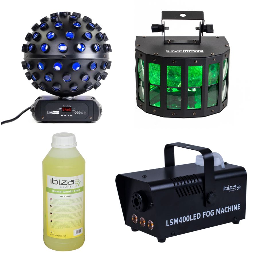 Ljuspaket för hemmafest (stort)