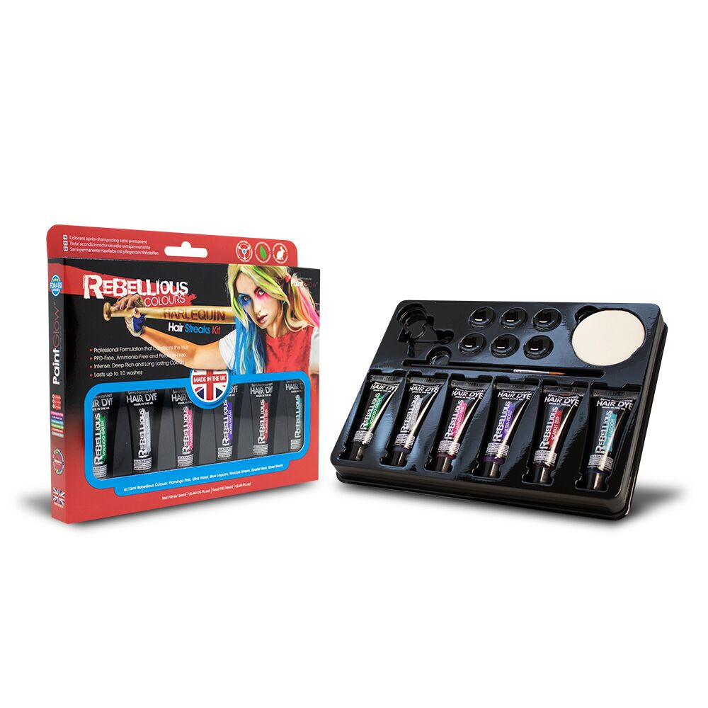 Harley Quin Semi Permanent Hårfärgsuppsättning