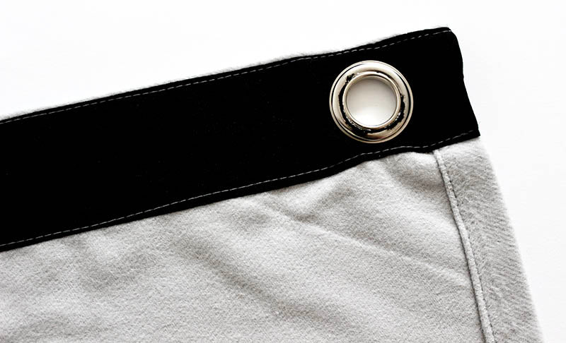 Molton Back matta med ögon (Ljusgrå)