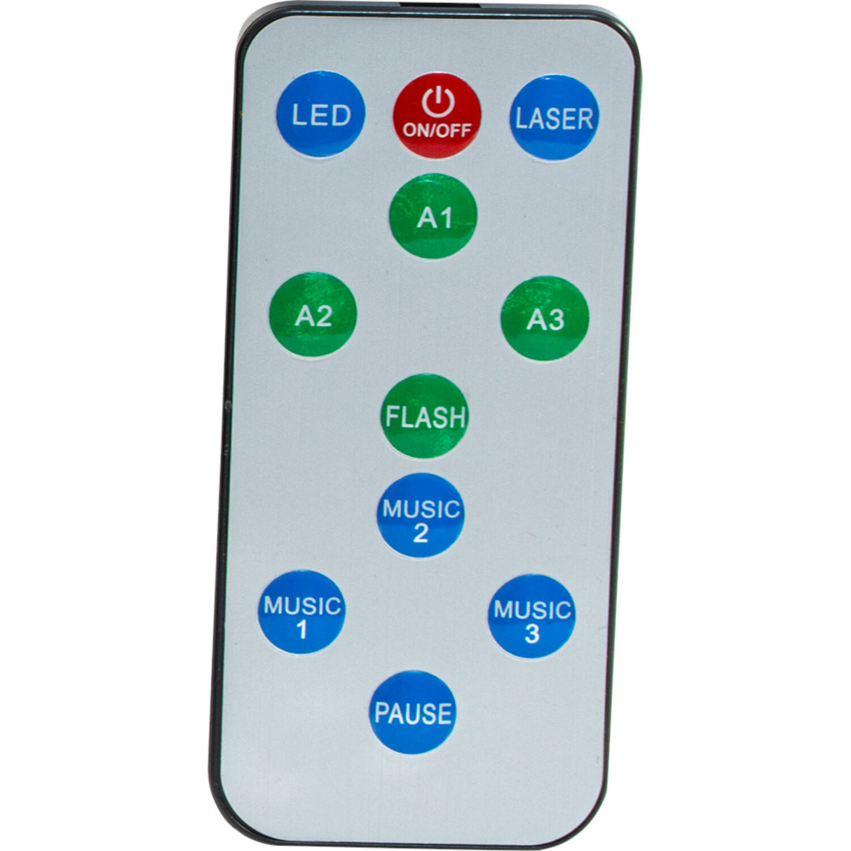 Ibiza Batteridriven ljuseffekt med laser