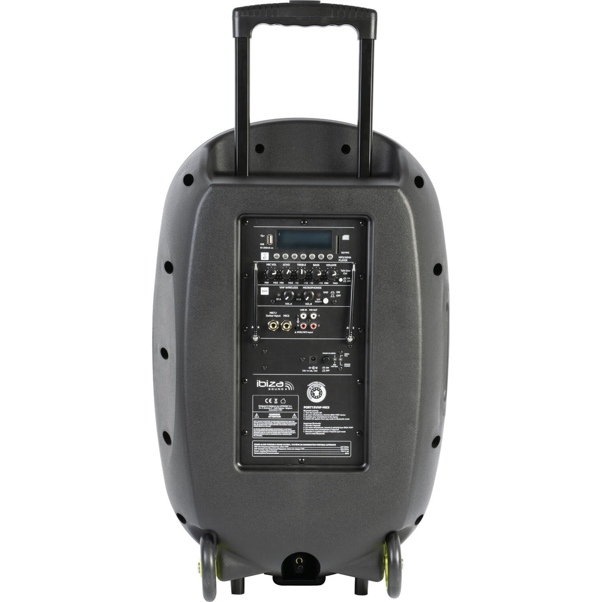 Ibiza PORT15VHF-MKII-TWS bärbar högtalare (800W)