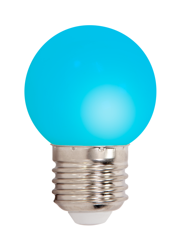 Färgade LED-lampor (6 st)