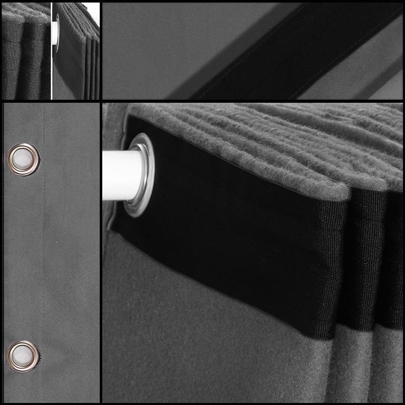 Molton matta med ögon (grå)