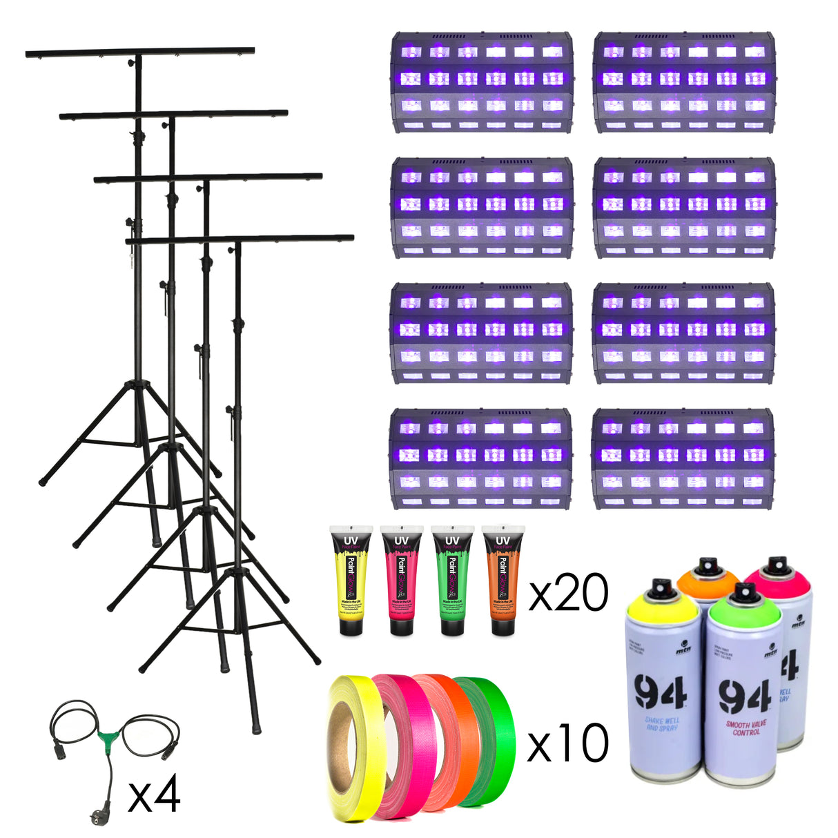 Natminton komplett paket för 4 kurser
