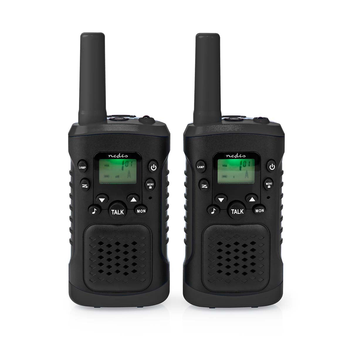 Nedis Walkie Talkie Set med headset (upp till 6 km)