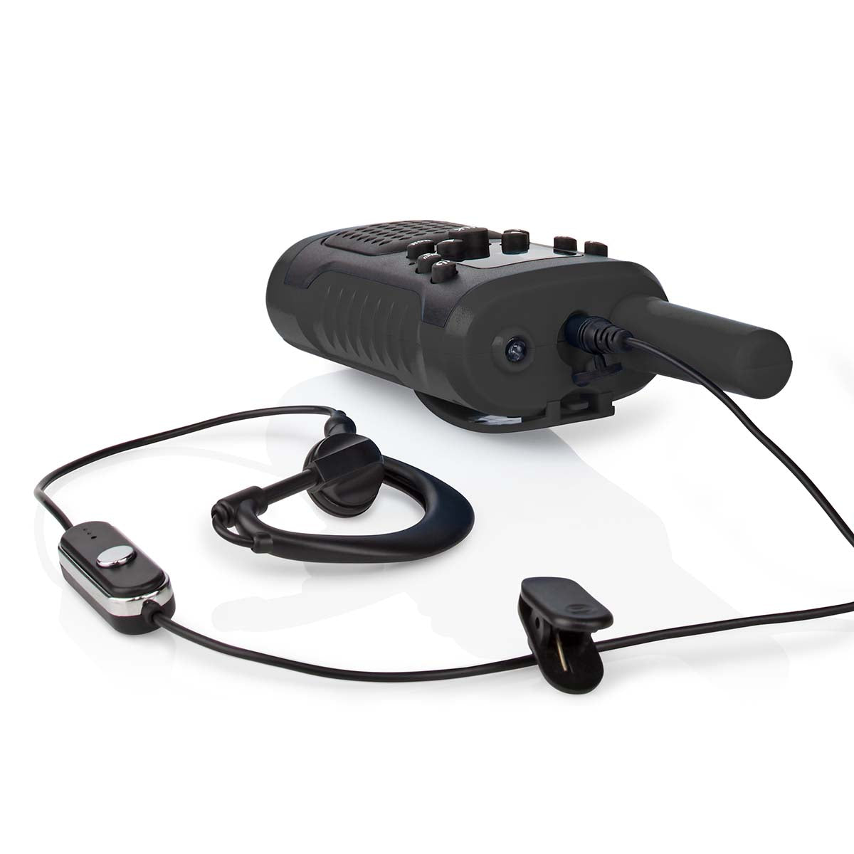 Nedis Walkie Talkie Set med headset (upp till 6 km)