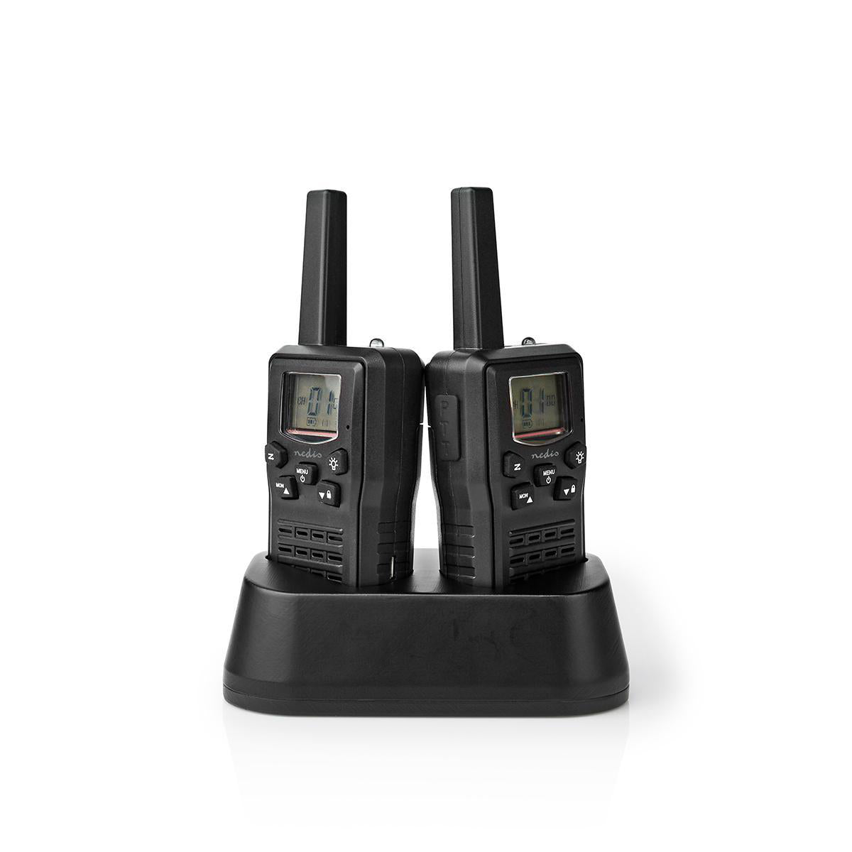 Nedis Walkie Talkie Set med laddare (upp till 10 km)