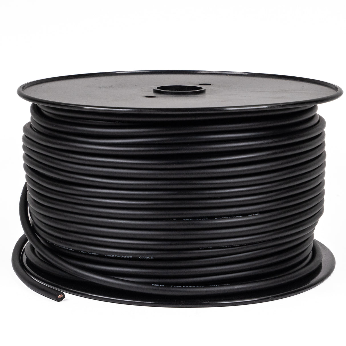 Perfex mikrofonkabel på rulle (100m)