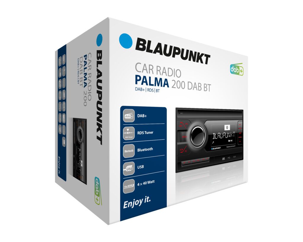 Blaupunkt Palma 200 Bilradio med DAB+ och Bluetooth