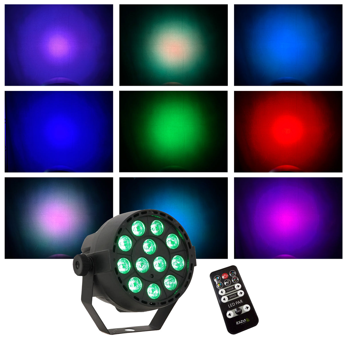 Ibiza LED-spot (12x3W)