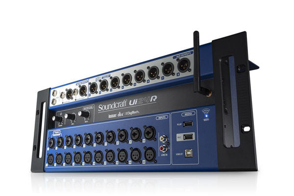 Soundcraft Ui24R Fjärrstyrd Digital Mixer och Multitrack Recorder