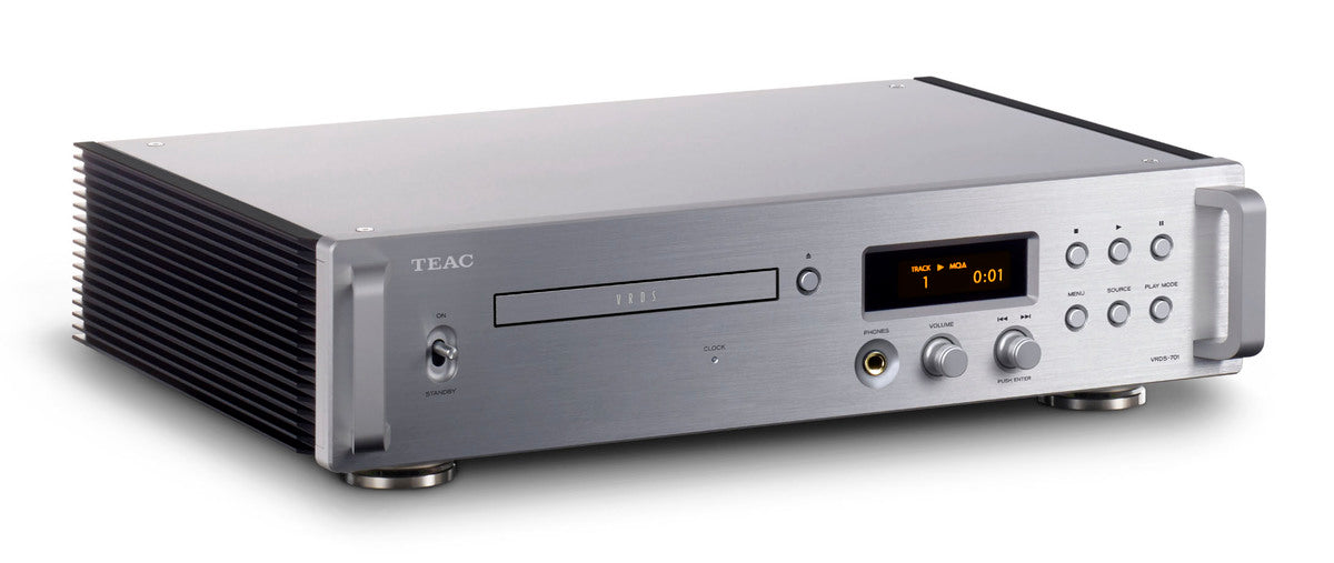 TEAC VRDS-701 CD-spelare (silver)