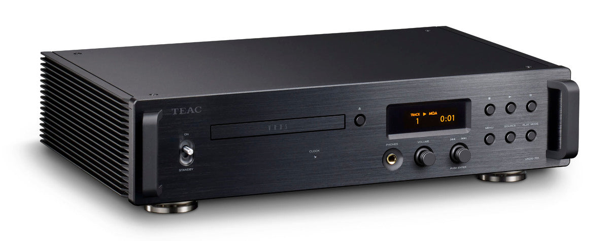 TEAC VRDS-701 CD-spelare (svart)