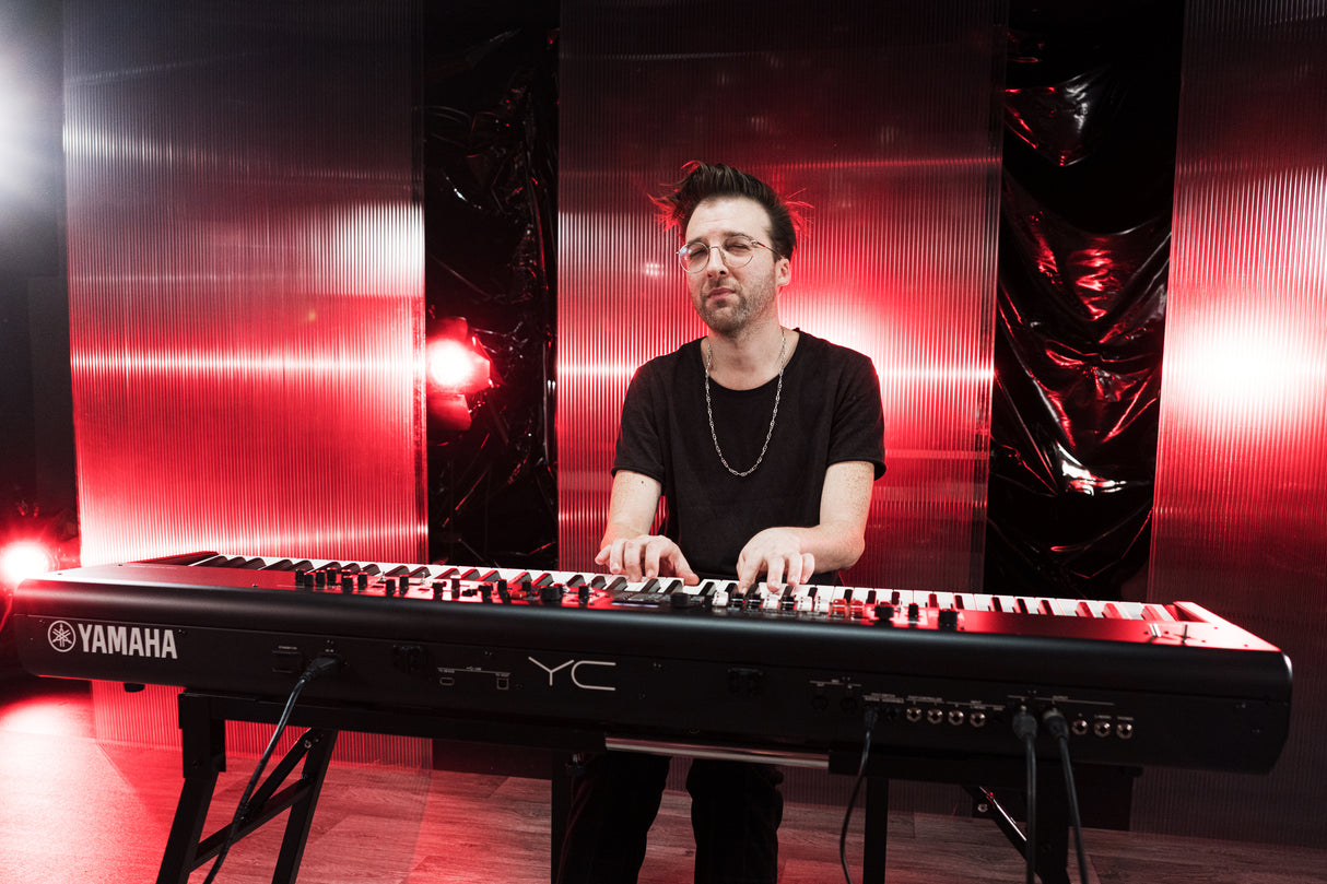 Yamaha YC88 Digital Stage Keyboard (naturligt Wood )