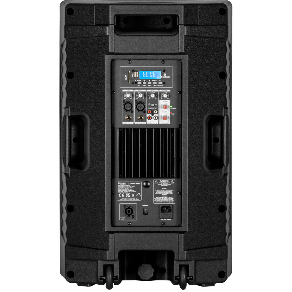 Ibiza XTK 15" aktiv högtalare