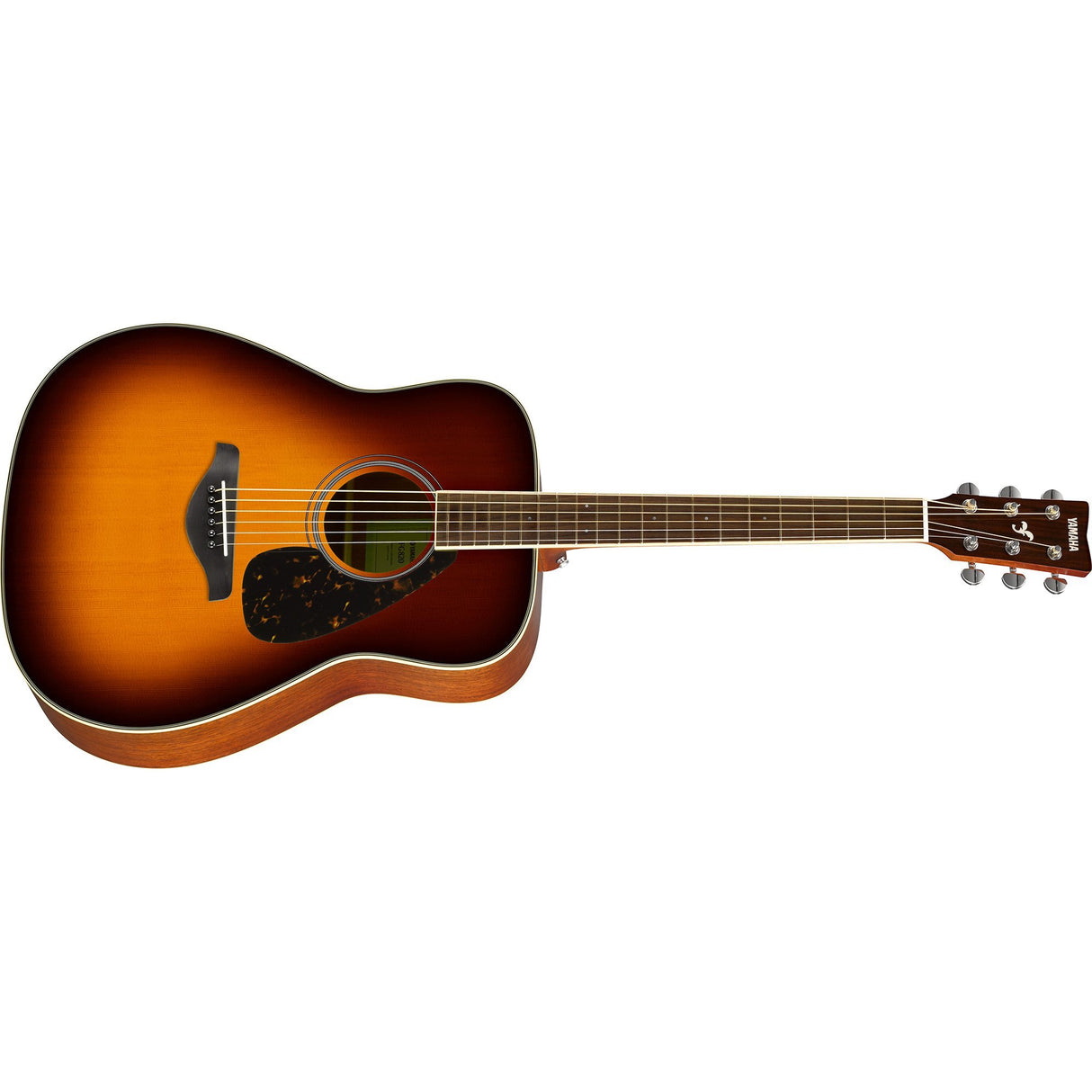 Yamaha FG820 BSBII Western gitarr (Brown Sunburst )