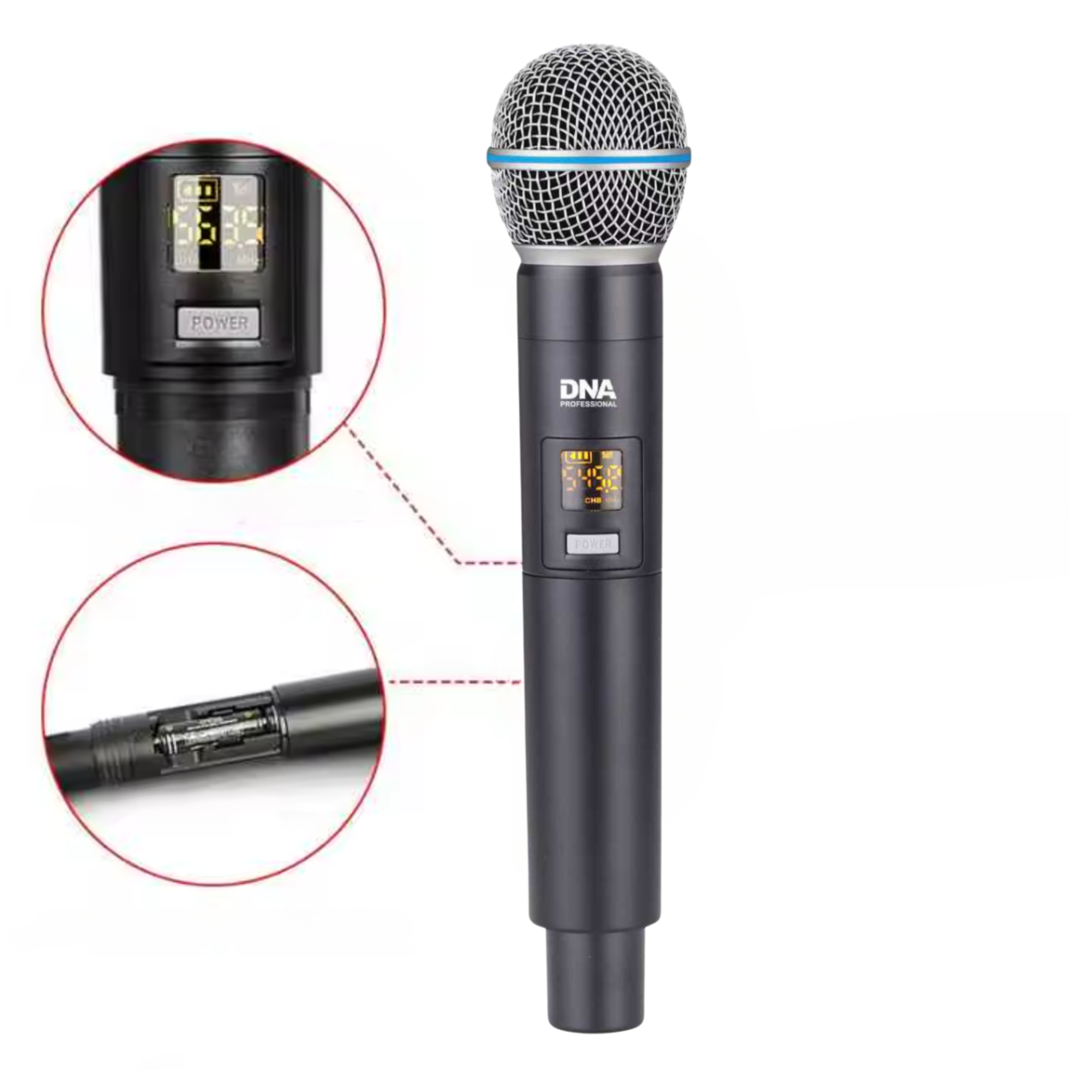 DNA BAT trådlös mikrofon