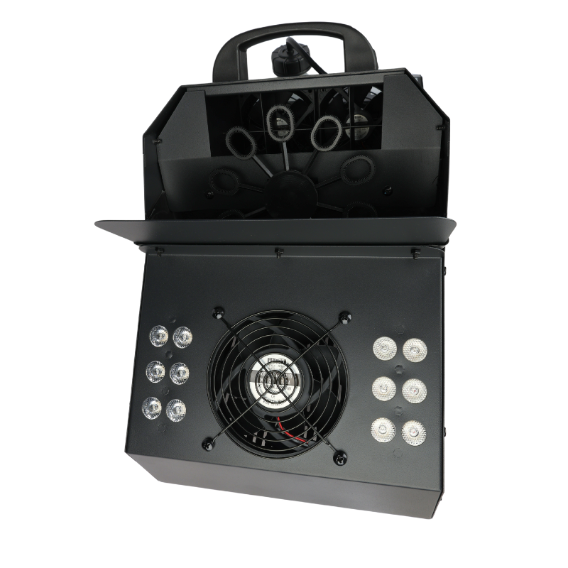 LIGHT4ME såpbubble- & rökmaskin