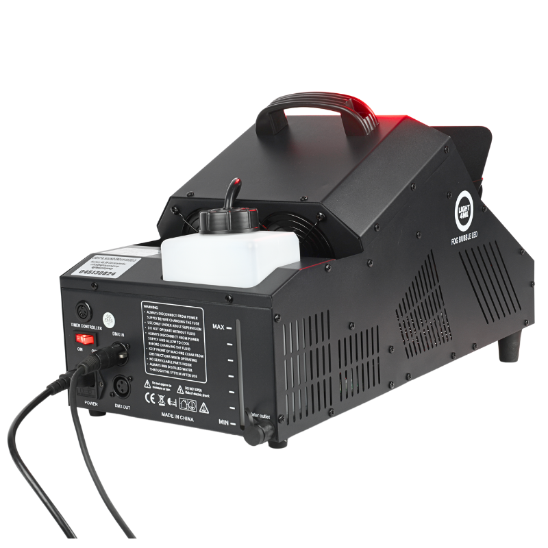 LIGHT4ME såpbubble- & rökmaskin