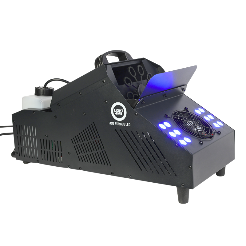 LIGHT4ME såpbubble- & rökmaskin
