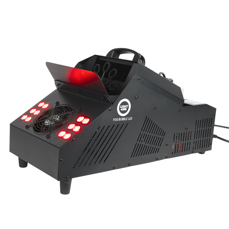LIGHT4ME såpbubble- & rökmaskin