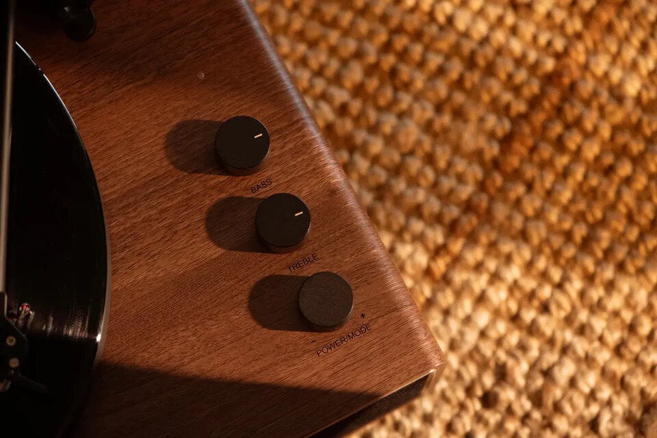 Crosley Stave Skivspelare, Valnöt