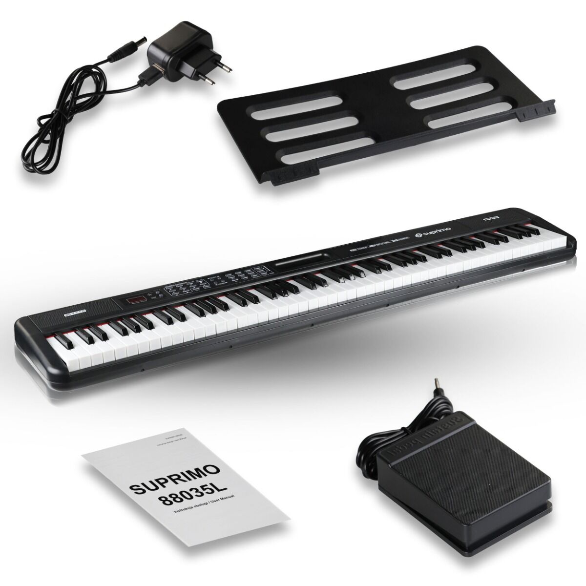 Suprimo 88035L digitalpiano 88 tangenter Keyboards