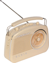 Madison Retro Radio m. Bluetooth (Beige)