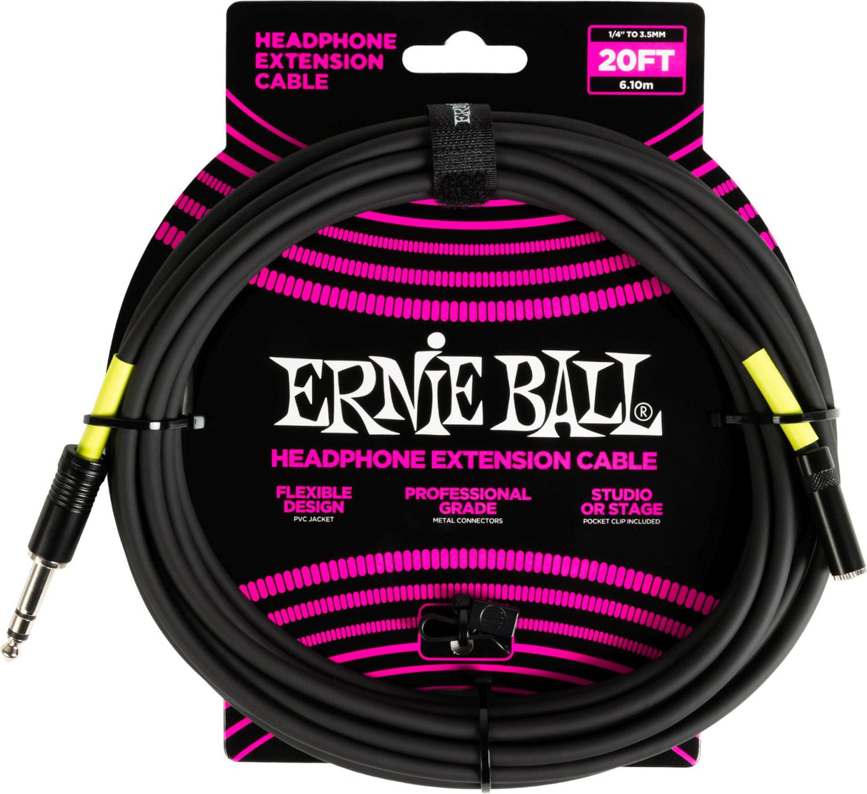 Ernie Ball 6423 Hörlursförlängningskabel