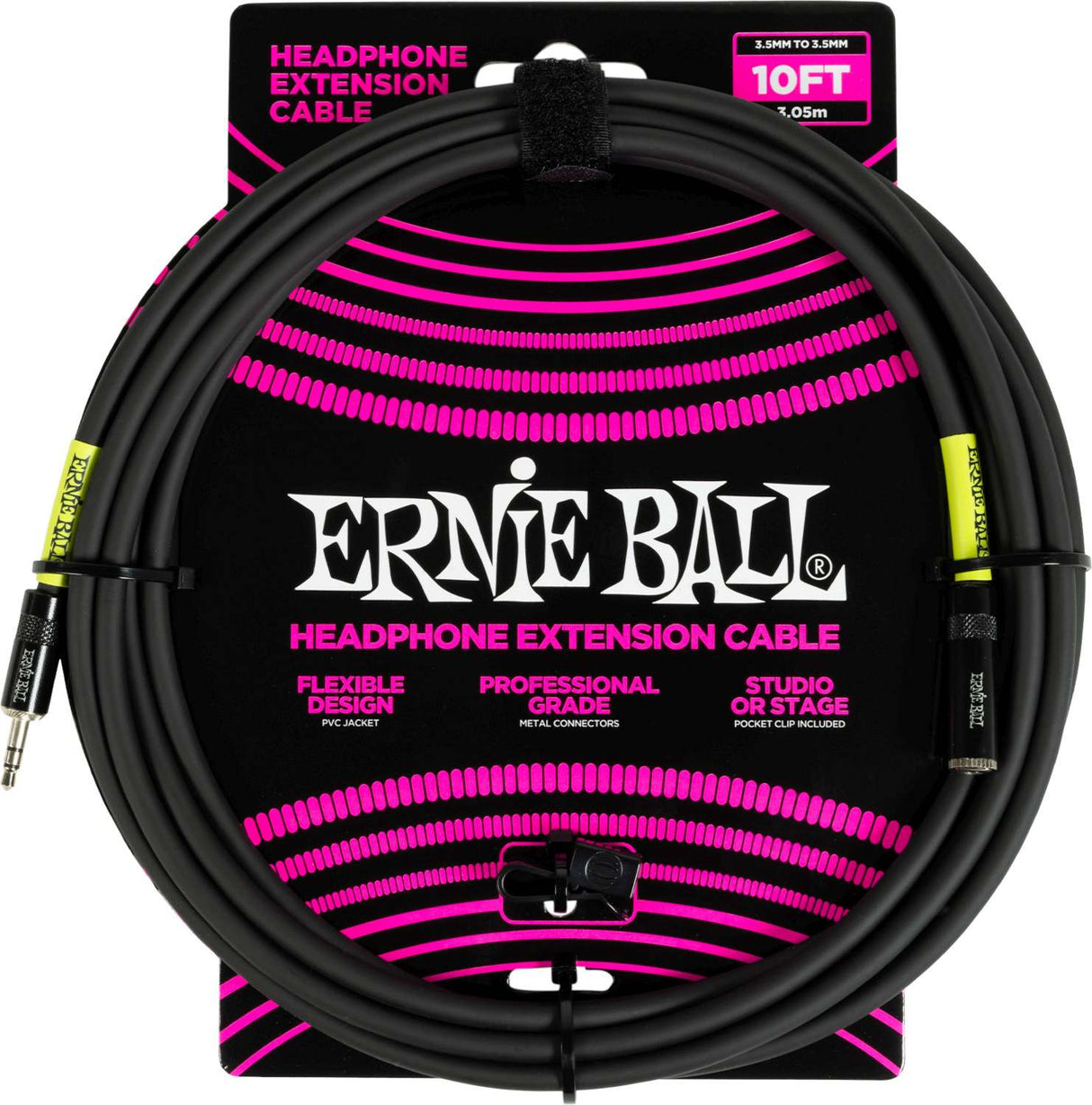 Ernie Ball 6424 Hörlursförlängningskabel