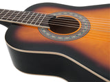 DiMavery AC-303 klassisk spansk gitarr 1/2 ( Sunburst )