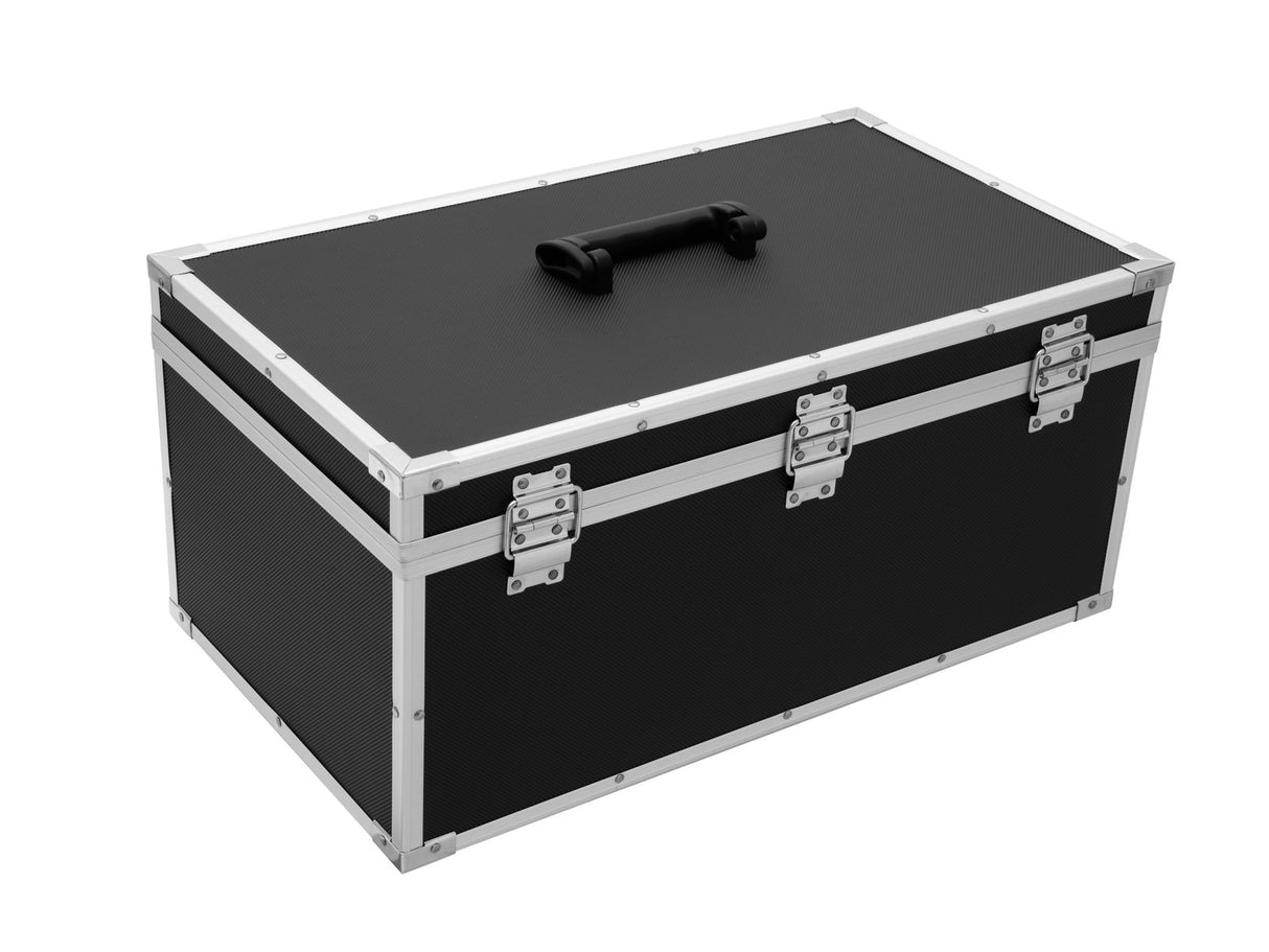 Roadinger Flightcase med skumvägg (53,8 x 29 x 28 cm)