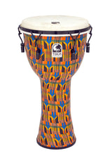 Toca Djembe Freestyle mekaniskt stämd - Kente-tyg (SFDMX-12K)