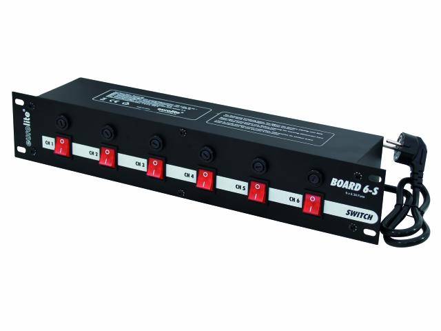 Eurolite Board 6-S effektbrytarpanel