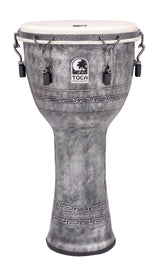 Toca Djembe Freestyle mekaniskt stämd - Antique Silver (SFDMX-12AS)