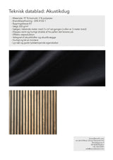 Akustisk duk Produktprov