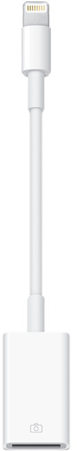Apple Lightning till USB-kameraadapter